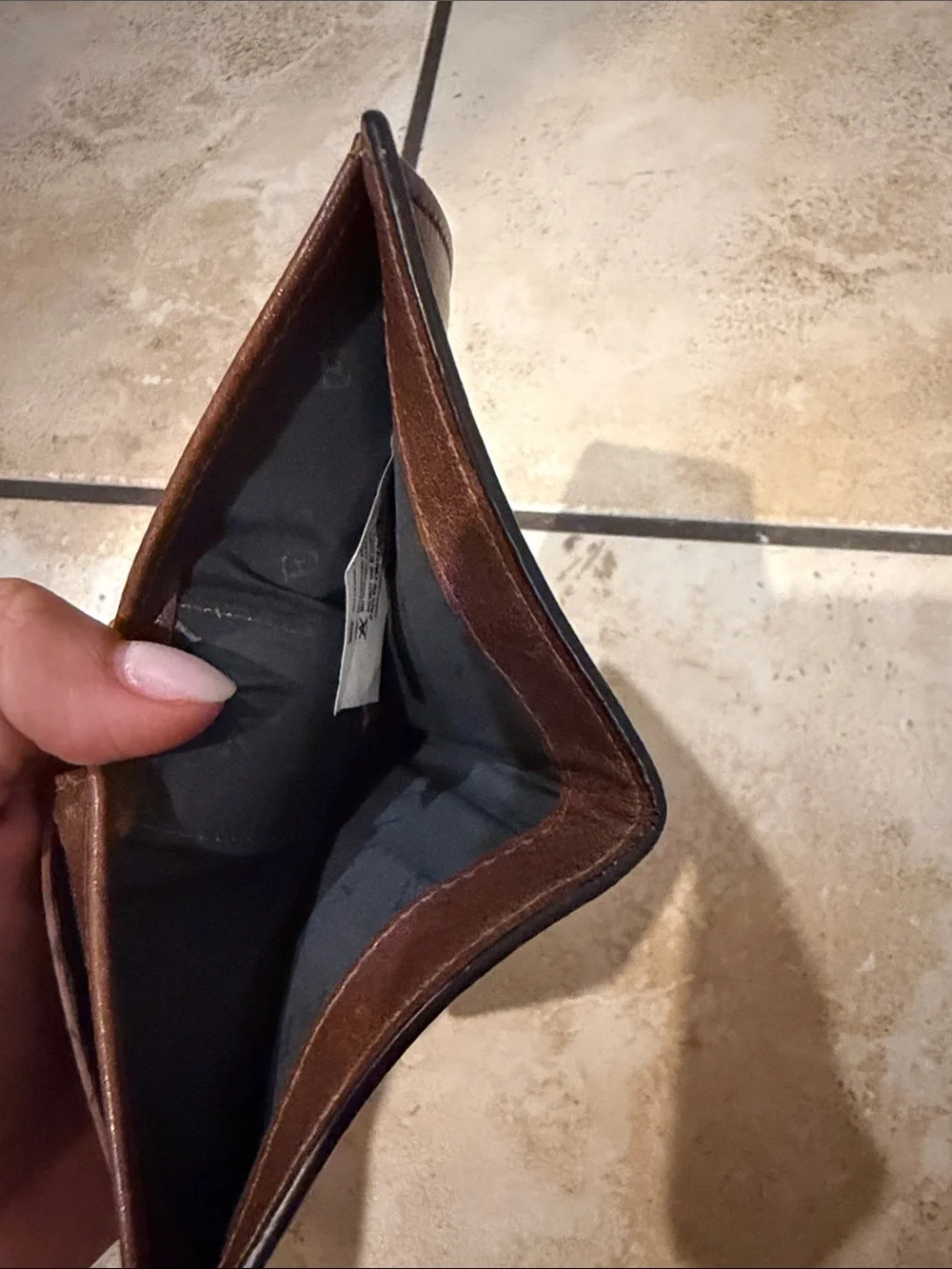 Vélez Burgundy Leather Men's Wallet